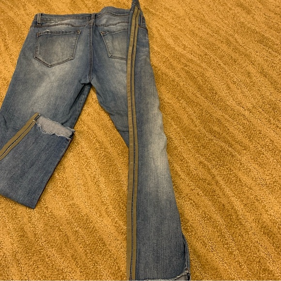 Kenzie 10/30 Boot Cut Frayed Hem Jeans - Picture 7 of 10
